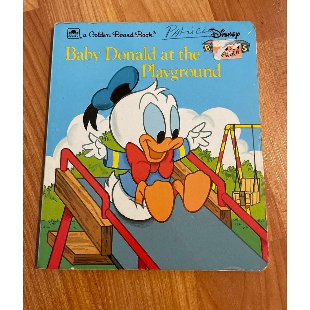 A Golden Board‎ Book Baby Donald at The Playground